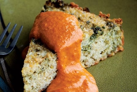 Meatless Monday: Quinoa Kale Dinner Cake
